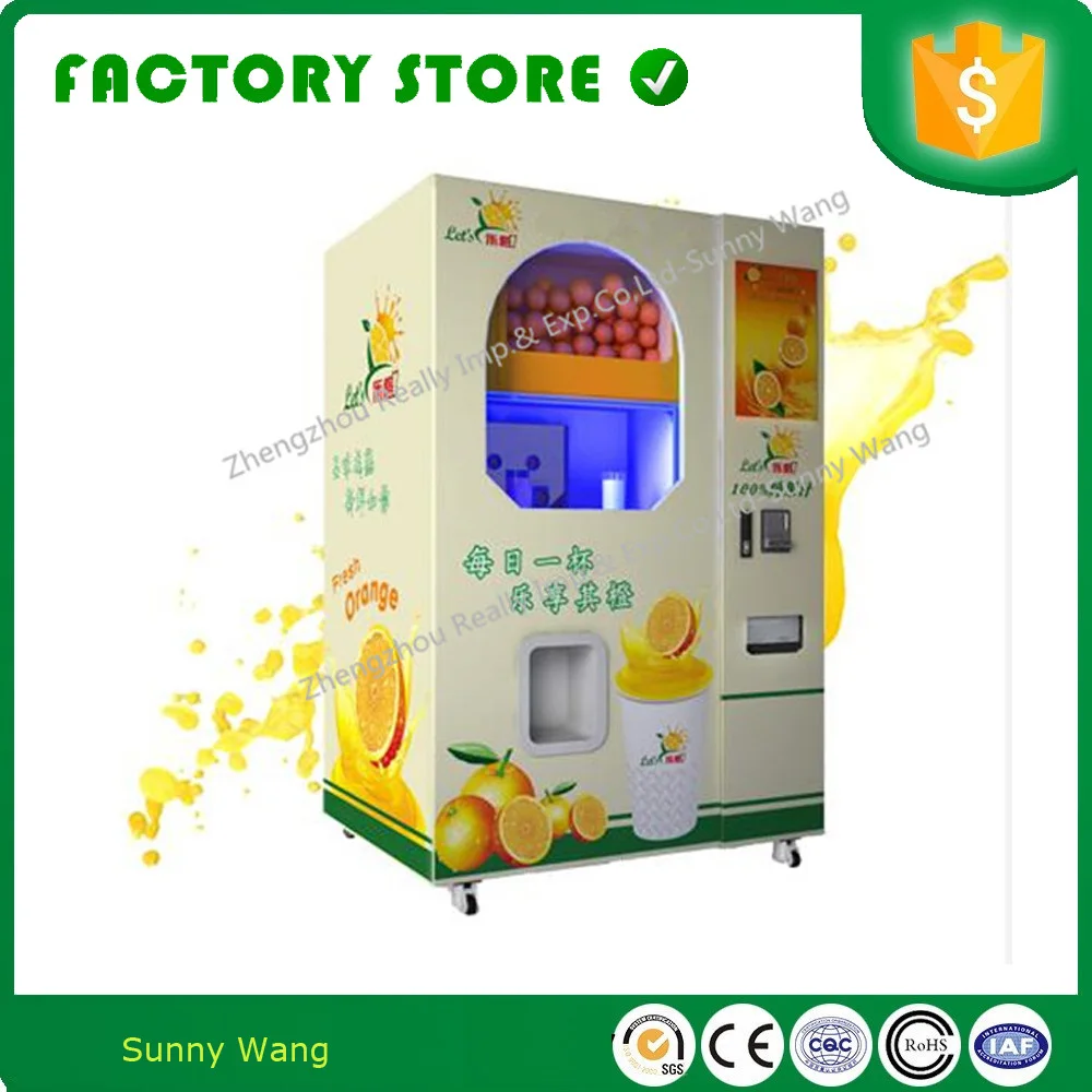 

Customized Vending Machines Coin Operated bill operated Drink Beverage juice Vending Machine