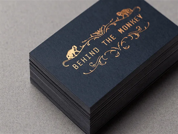 2016 luxury 600gsm cardboard custom gold foil business cards printing service visiting card design a4 paper - Gold Foil Business Cards 2016 luxury 600gsm cardboard custom gold foil business cards printing service visiting card design a4 paper - Gold Foil Business Cards