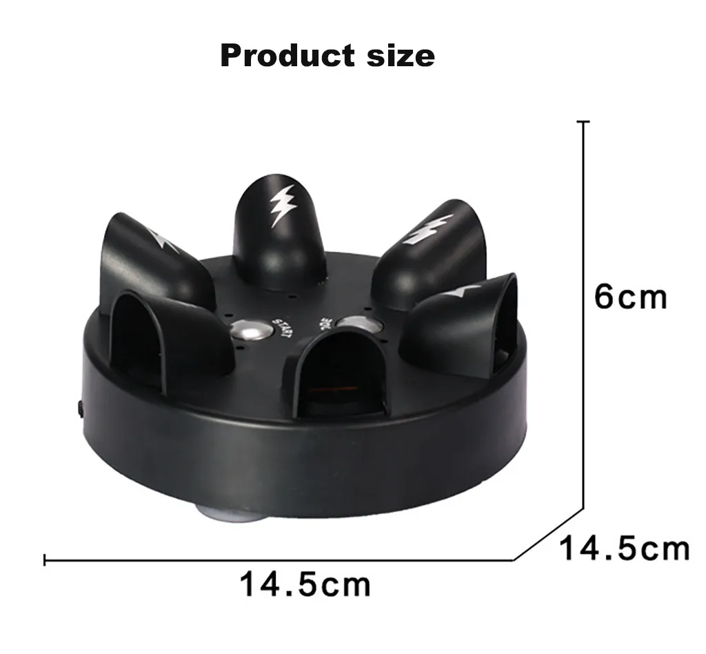 Забавный шокирующий рулетка, игра, перезагруженный детектор лжи, Электрический шок, игрушка, шалость, трюк, забавный гаджет, вечерние игровые консоли, подарки