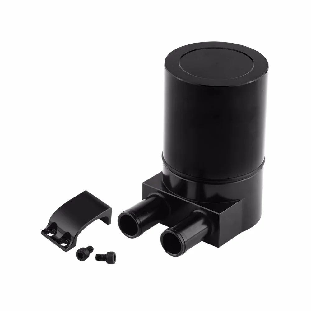 Aluminum Car Engine Oil Reservoir Catch Can Breather Tank Kit For BMW