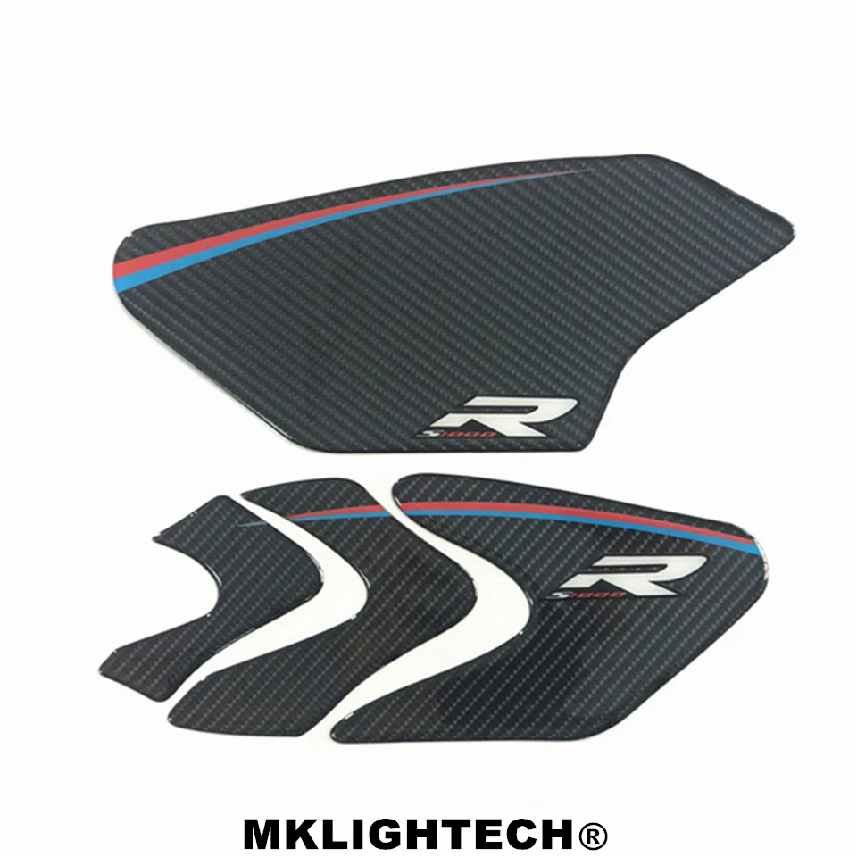 

2017 carbon fiber for BMW motorcycle accessories decal sticker tank pad for BMW S1000R HP4