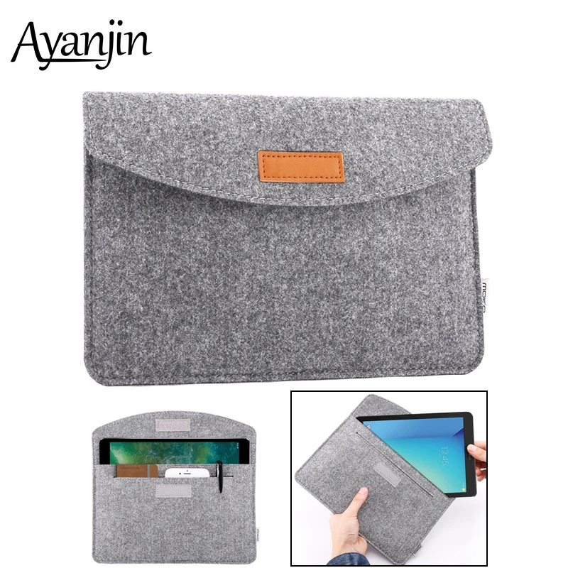 Новый ультратонкий шерстяной фетровый чехол для планшета ipad Air 2 3 Pro 9 7 10 5 11 2017 2018