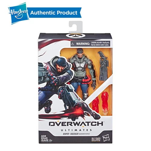 Hasbro Overwatch Ultimates Tracer Sombra Lucio Blackwatch Reyes 6 дюймов Коллекционные Фигурки Лидер продаж популярные на рынке - Цвет: BLACKWATCH REYES