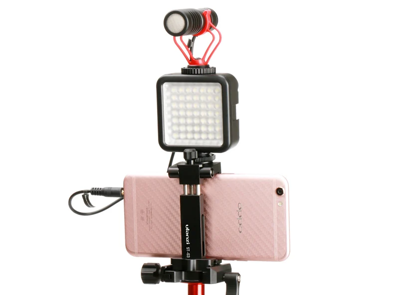 Ulanzi ультра яркий 49 светодиодный светильник для видео с 3 горячими башмаками с регулируемой яркостью портативный высокомощный панельный видео светильник для смартфонов Canon Nikon