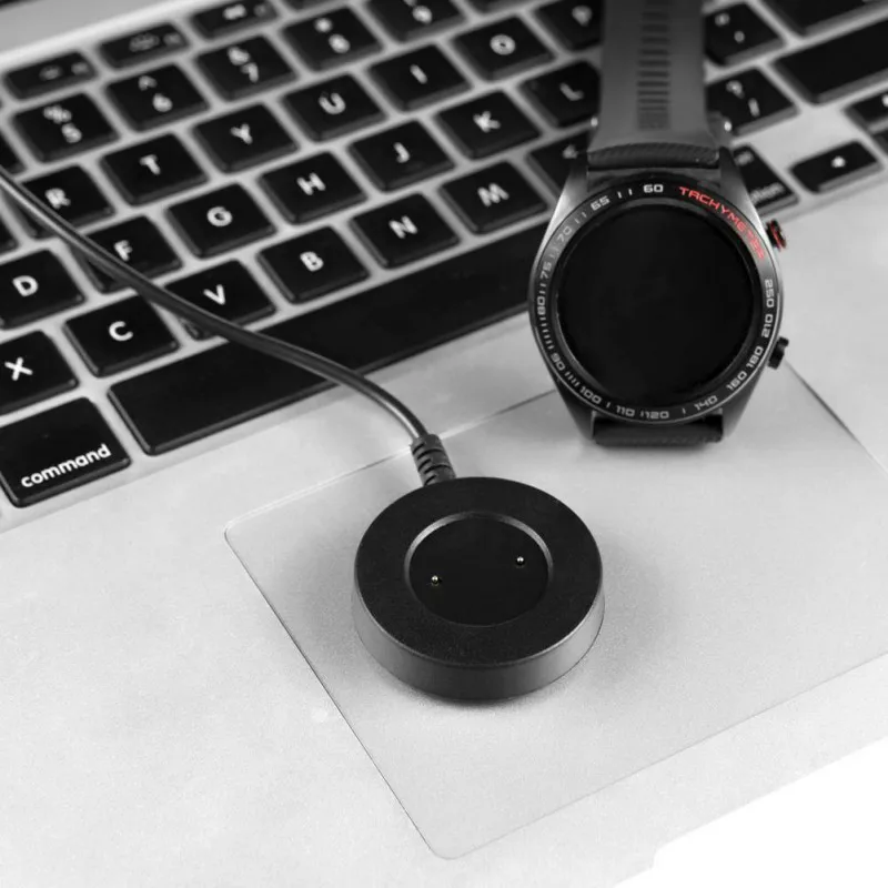 Адсорбция зарядная док-станция Колыбель магнитное фиксированное зарядное устройство источник питания 1 м USB кабель портативный для huawei GT Honor Magic Smart Watch