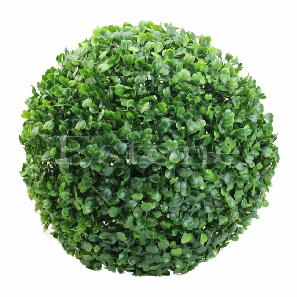 

12/18/25/30cm Fashion Artificial Plant Ball Tree Boxwood Wedding Event Decoration Home Outdoor Garden Decor