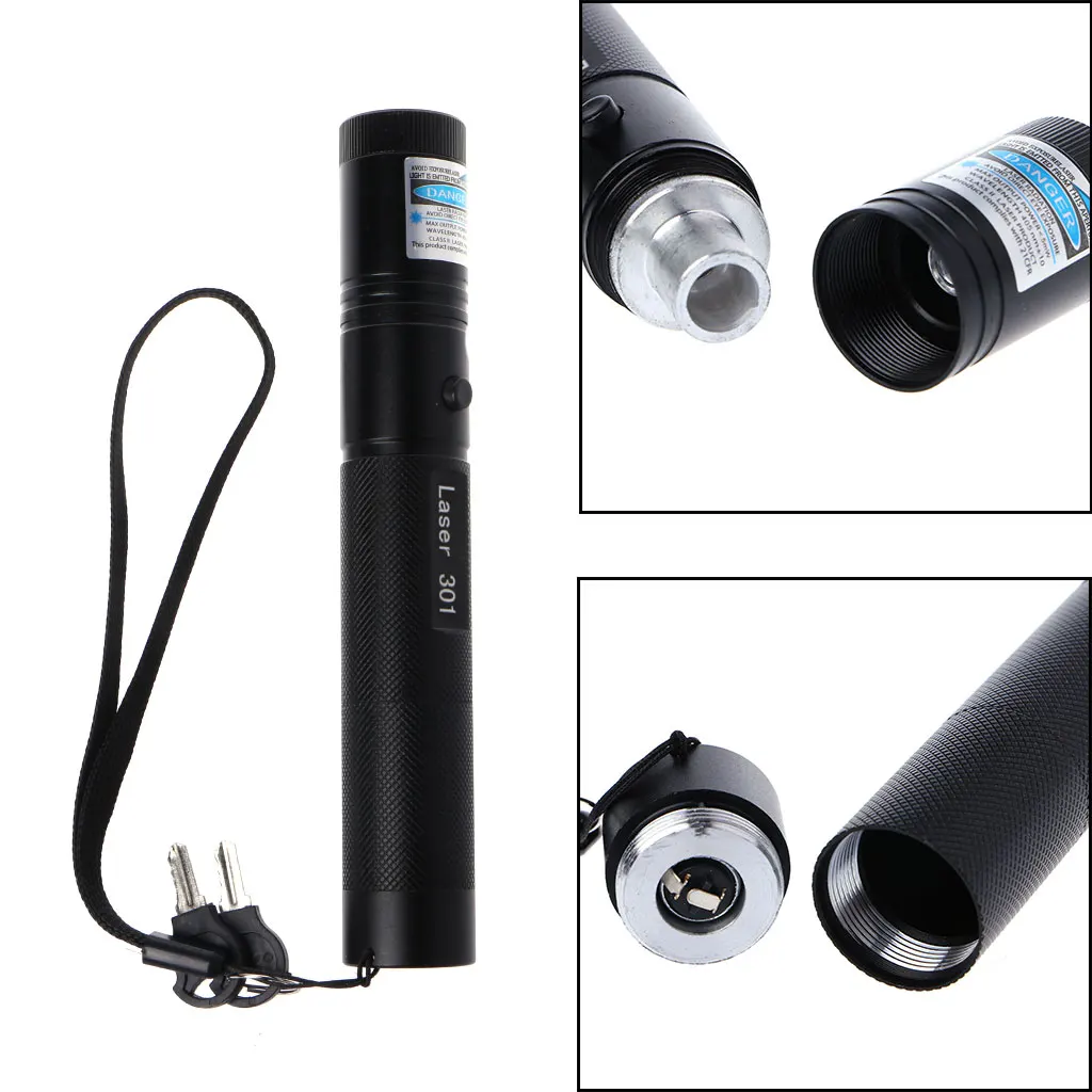

301 Laser Pen Pointer Lazer Adjustable Focus Visible Beam 405nm 5mW #20/12