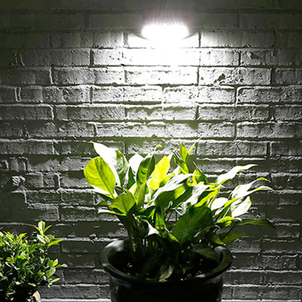 Светодиодный настенный светильник на солнечной энергии, садовая безопасная тропинка, лампа наружного освещения, водонепроницаемая лампа для двора