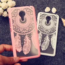 Dreamcatcher flor casos de telefone de proteção para meizu m2 mini m2 tampa do telefone para meilan nota mx4 pro mx5 2 nota pintadas a óleo capô