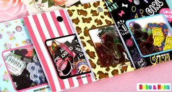

New 70 pcs/pack fashion favorite designs mini style paper diary sticker Scrapbooking Decoration label Wholesale