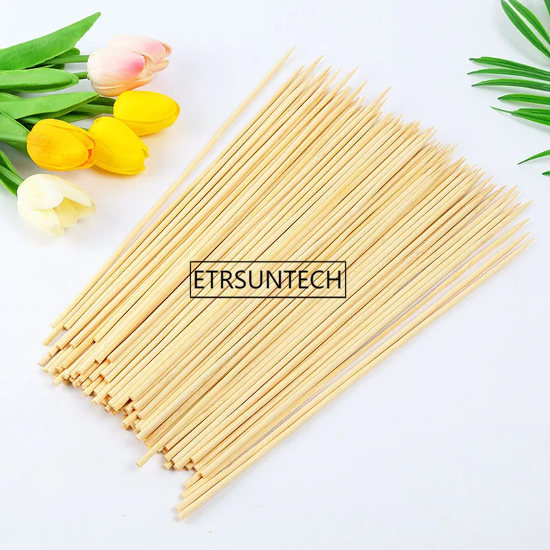 4mm*40cm Tornado Potato Bamboo Sticks/ BBQ Bamboo Stick/ Candy Sticks/Bamboo Skewers /DIY Craft Accessories