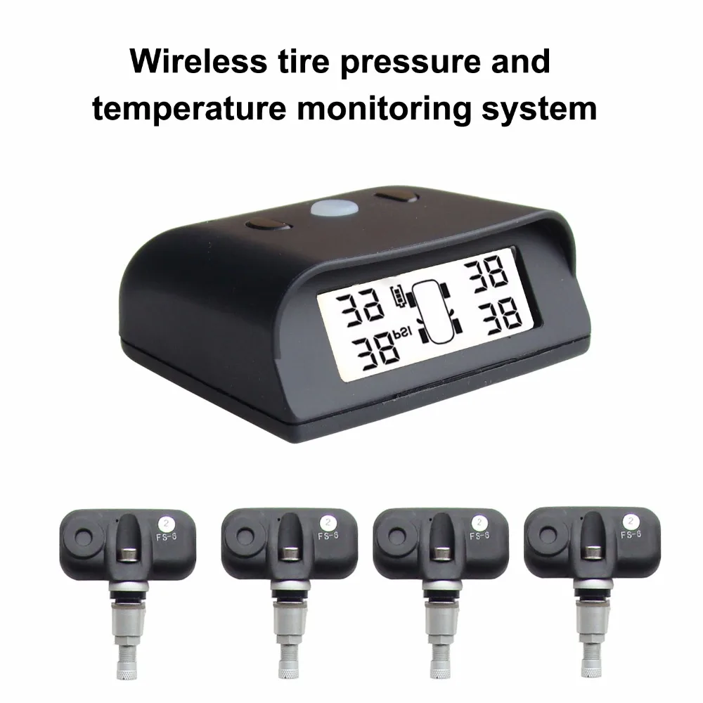 systém sledování tlaku v pneumatikách TPMS s vnitřními senzory a monitorem
