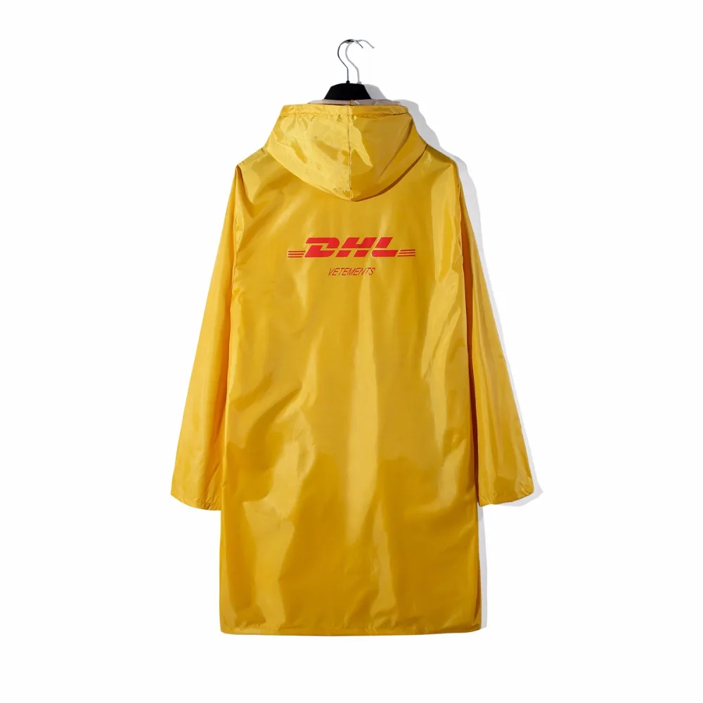 Куртки от ветвей для мужчин и женщин 1:1 DHL большой размер дождевик верхняя одежда