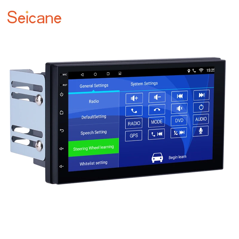 

Seicane Universal Android 6.0 Car Radio Stereo Double Din with GPS System for Honda Kia Nissan Suzuki Toyota VW Touchscreen