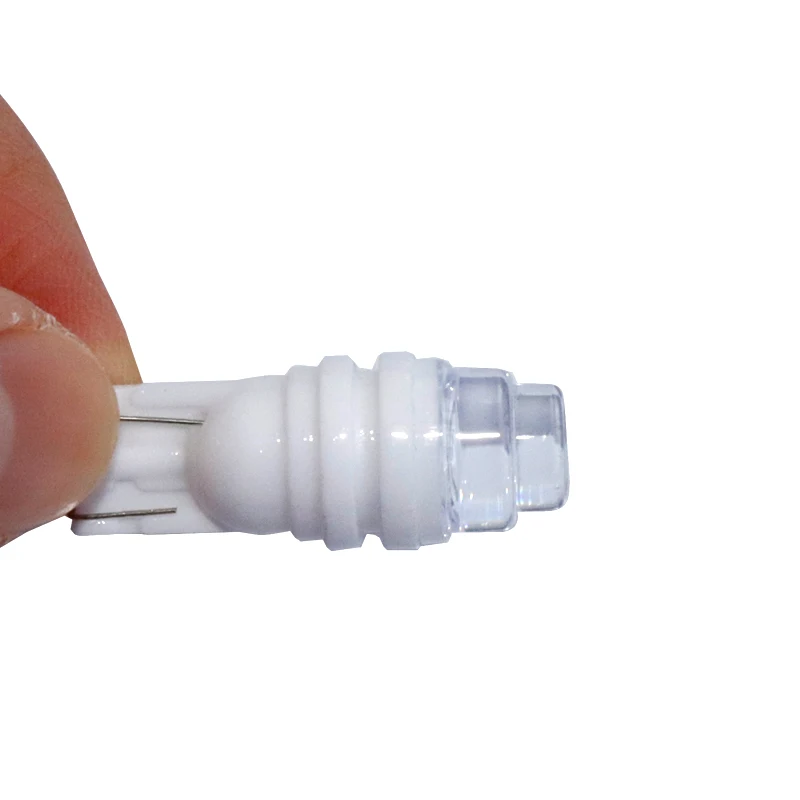 100 шт. T10 led керамическая W5W многослойная линза 3 MD 2835 боковые маркер лампы авто