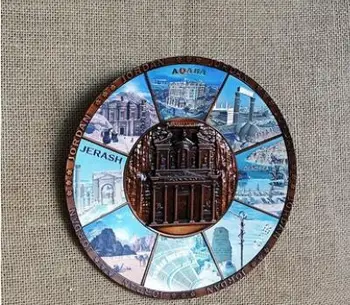 

Craft New household pendant alloy Jordan plate hanging decorative photography props Jordan plate decorations room world famous