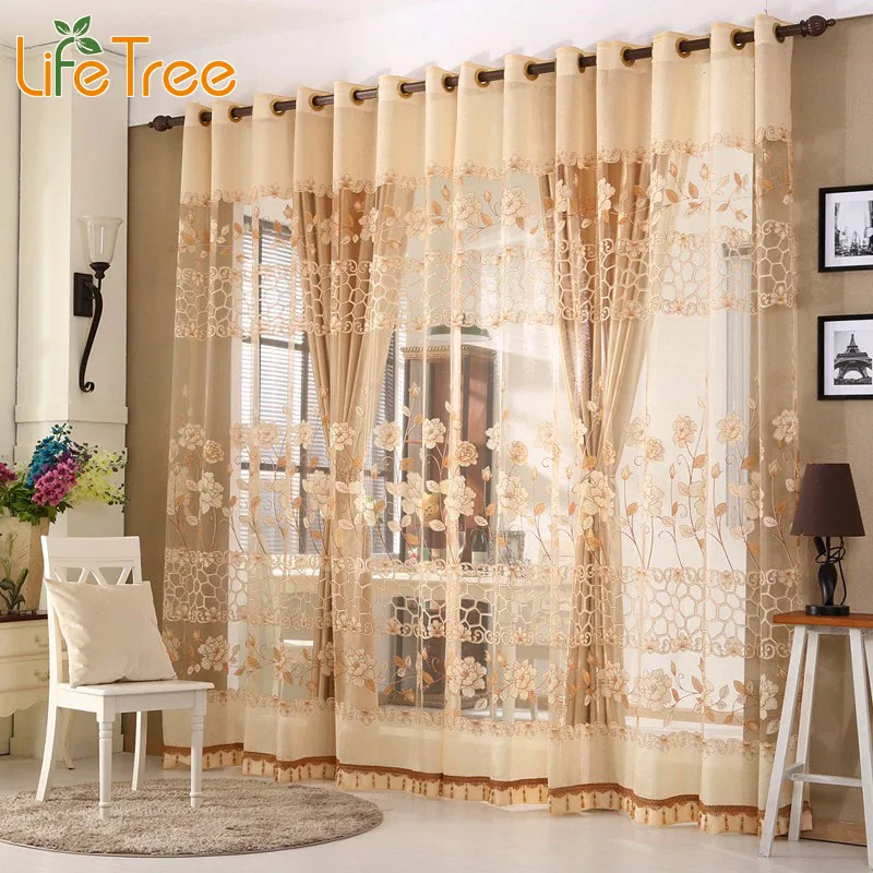 Aliexpress Luxury Window Curtains Set For Living Room Aliexpress Luxury Window Curtains Set For Living Room Sheer D European Bedroom 1 Pc Curtain Hook Tulle Grommet From