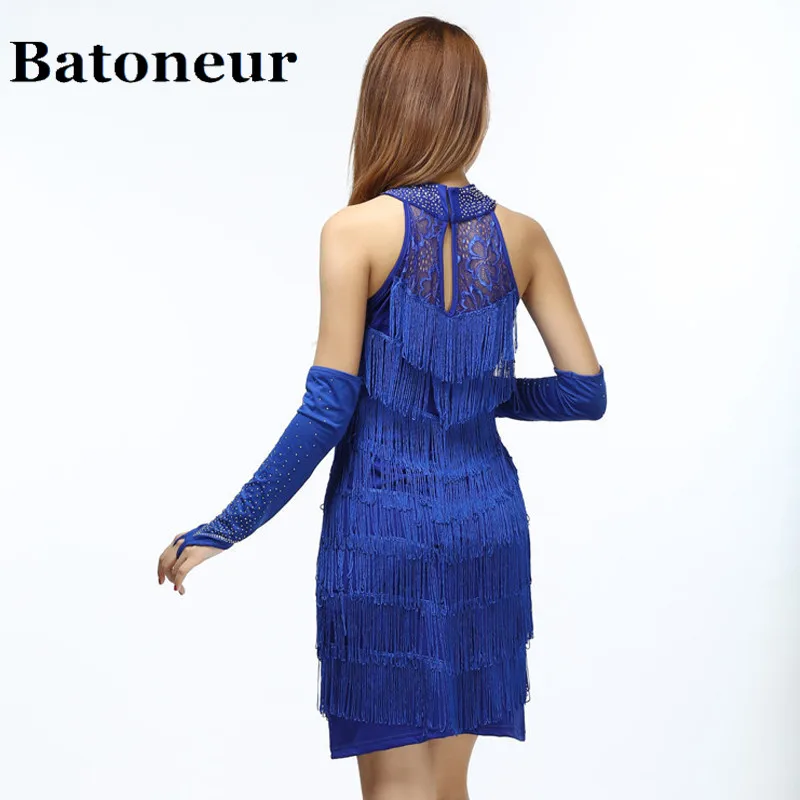 Sexy-Woman-Dance-Performance-Dress-Vintage-Halter-Cold-Shoulder-Keyhole-Hollow-Out-Lace-Fringed-Mini-Party (3)