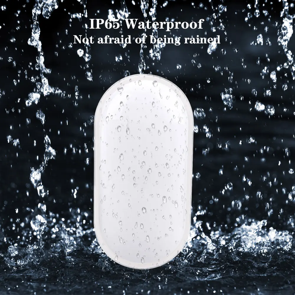 LED Outdoor Lighting 16W 20W SMD2835 LED Moisture Proof Ceiling Lamp IP65 Waterproof Bathroom Kitchen Corridor Yard Modern Lamp