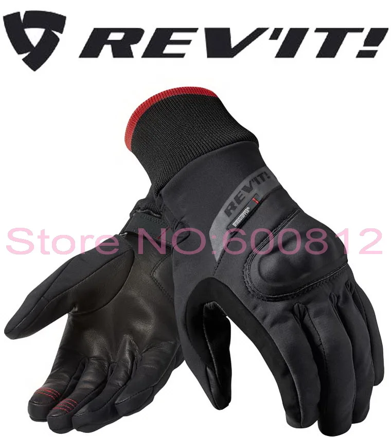2016 New REV IT Crater WSP motorcycle riding gloves revit motorbike racing glove waterproof windproof black