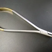 Зубная ортодонтическая проволока с длинной ручкой, Дистальная торцевая фреза, плоскогубцы TC, вставка 1/3, держатель Goden, инструмент для пескоструйной обработки поверхности