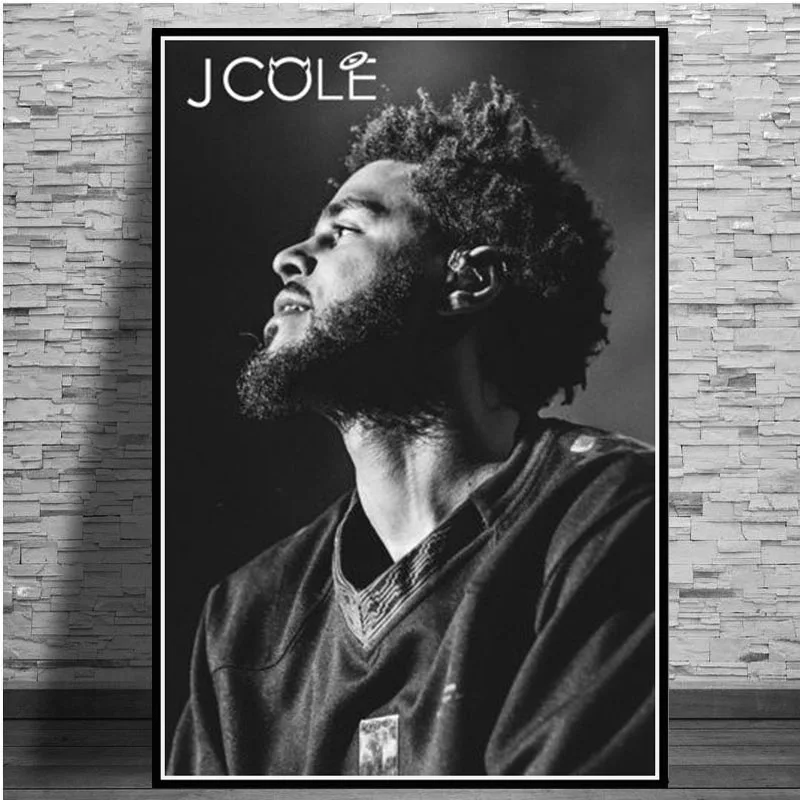 J cole K.O.D лес Eyez Rapper хип хоп музыкальный альбом звезда плакатный принт искусство холст живопись настенные картины гостиная домашний декор - Color: Plum