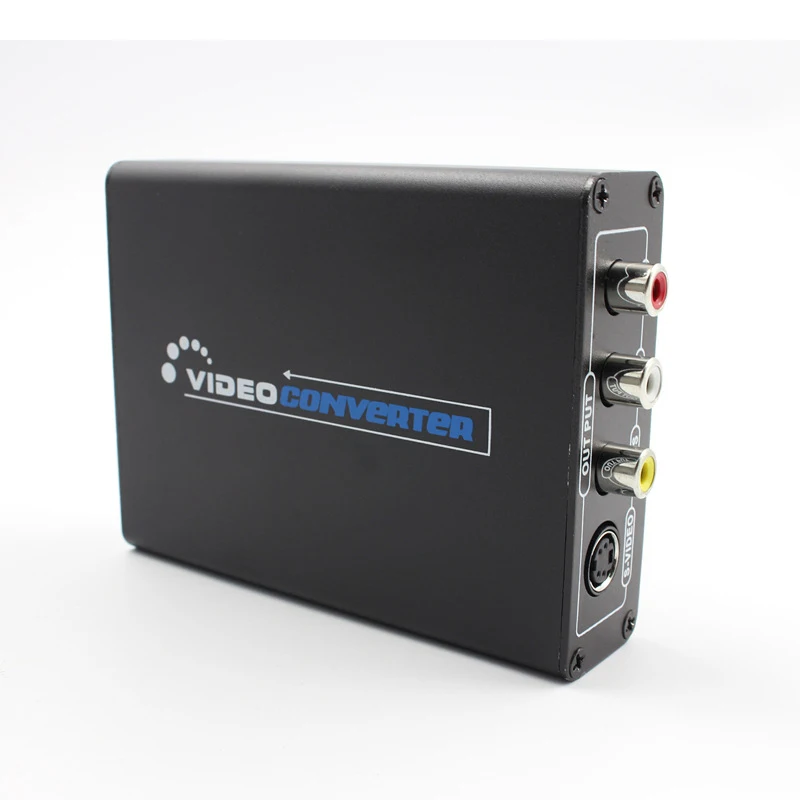 Kebidu HDMI в композитный 3RCA AV S Video R/L аудио видео конвертер адаптер для Upscaler поддержка