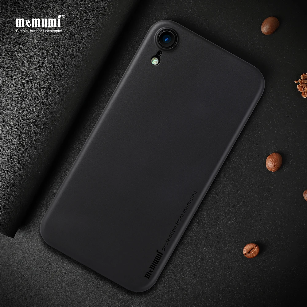 Чехол memumi для iPhone XR 6 1 дюйма 2018 Ультратонкий матовый чехол из полипропилена 0 3 мм