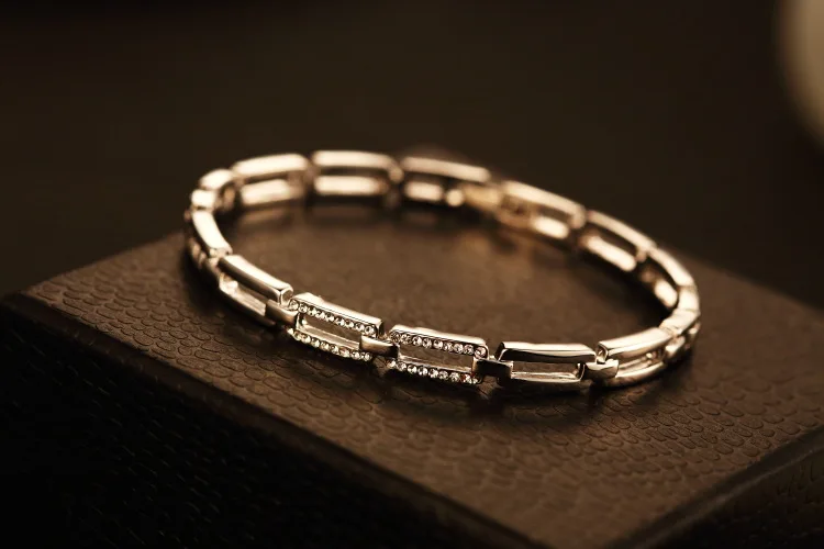 Брендовый браслет на руку с кристаллами для женщин pulseira prego armband damen, Золотой Серебряный браслет на руку, манжета, браслет, ювелирное изделие, подарок