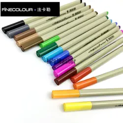 LifeMaster Finecolour Эскиз тонкий лайнер 0,3 мм ручка для рисования Extra Fine идеально подходит манга дизайн