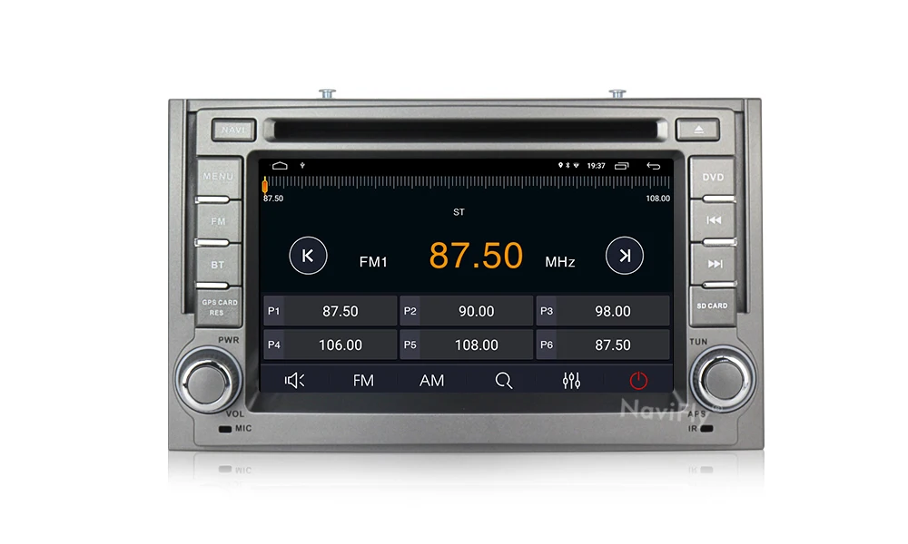 2din 2+ 32G Android 9,1 Автомобильный dvd Радио gps навигация для hyundai H1 Grand Starex 2007- dvd-плеер радио FM SWC wifi RDS BT H1