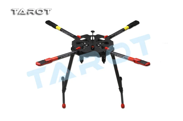 Таро tl4x001 x4 Зонт углеродного Волокно Складная Quadcopter Рамки комплект W/Электронные