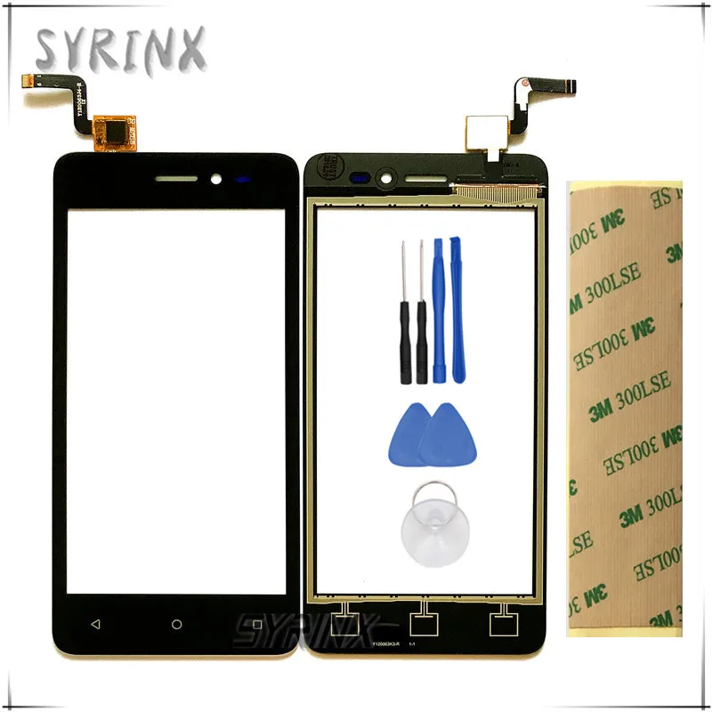 

Syrinx With 3M Tape Tools Touchsceen For beeline pro6 pro 6 Moible Phone Touch Screen Digitizer Panel Glass Sensor Replacement