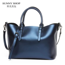 Sunny shop 100% mujeres hombro bolsa de diseñador de la marca de lujo del cuero genuino del zurriago bolsos de cuero genuino bolso de crossbody de la piel
