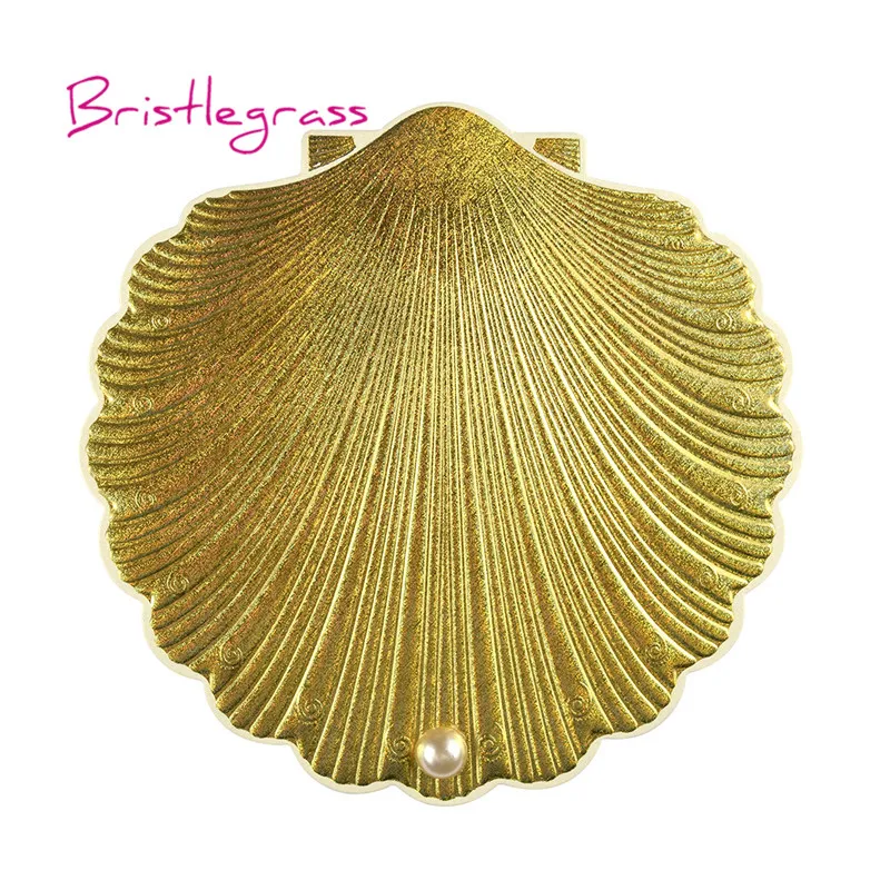 BRISTLEGRASS 1 Set Sample Personalised Sea Shell Beach Wedding Invitations Day Evening Invite Party Event Greeting Card Envelope