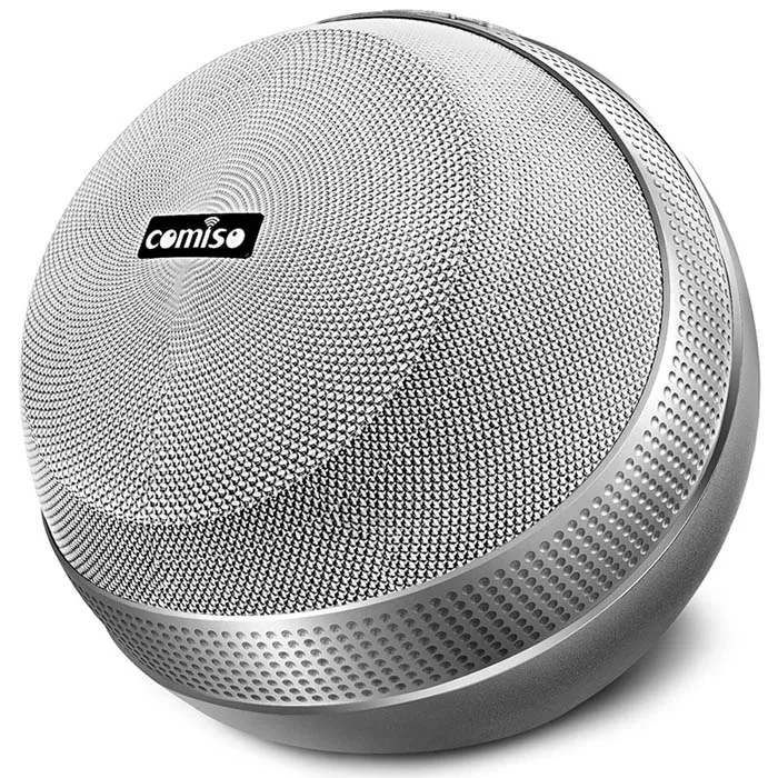 COMISO HomeAudio 40 Вт Bluetooth динамик s, громкий двойной драйвер Hi-Fi беспроводной Bluetooth динамик с HD аудио и улучшенными басами - Цвет: Grey