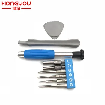 

Screwdriver Set 9+n1 Repair Tools Kit 3.8 4.5 T6 T8 Cross three wings ferramentas tool for switch GB GBA SP Ne 3DS XL PSP