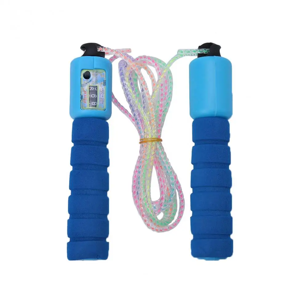 

Anti-slip Handle Jump Ropes With Counter Sports Fitness Adjustable Fast Speed Accurate Counting Jump Skip Rope Skipping Wire