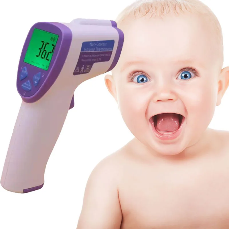 Muti function Infrared Forehead Body Baby Electronic Thermometer Gun
