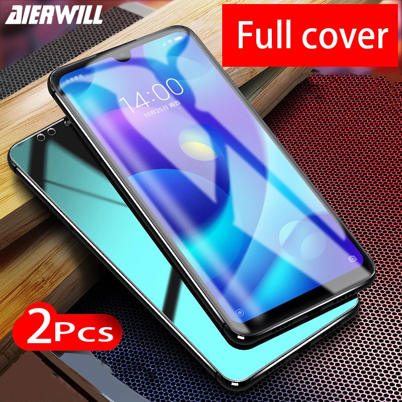 Стекло y6 2019 закаленное стекло для huawei полное покрытие 9 H премиум Защитная пленка