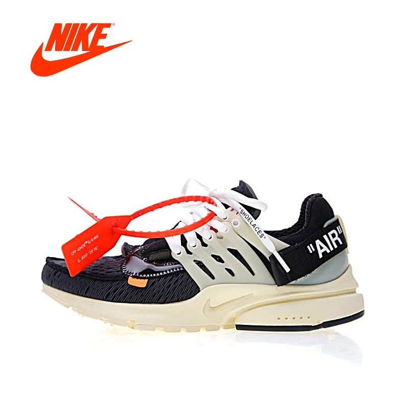 

Original New Arrival Authentic Nike Air Presto x Off White Men's Breathable Running Shoes Sport Outdoor Sneakers AA3830-001