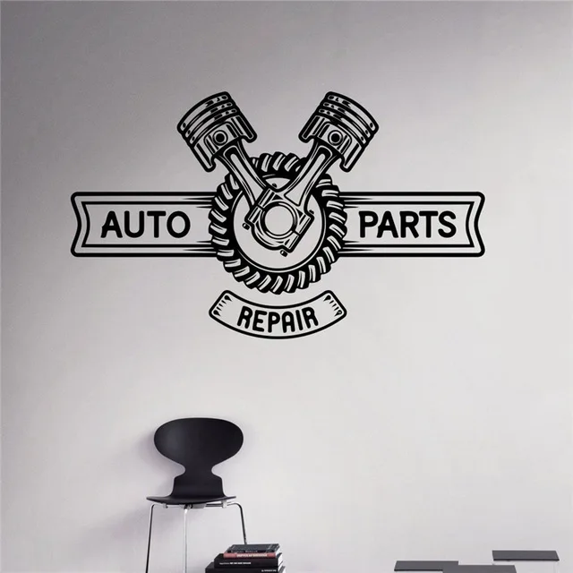 Motor Parts Vinyl Sticker Pack #1 