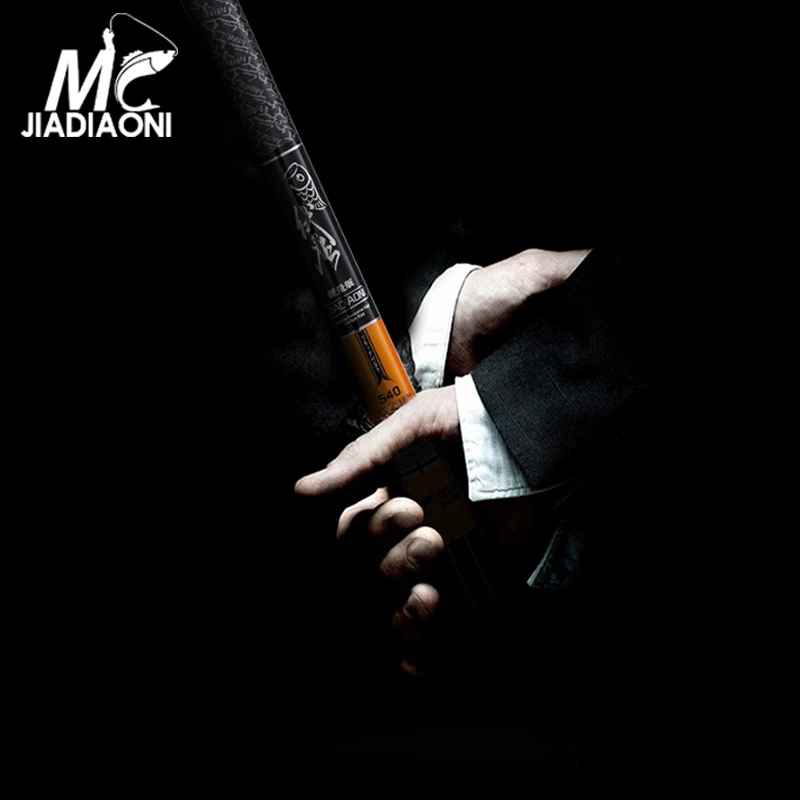 JIADIAONI углеродное супер легкое 3 6 м/3 9 м/4 5 8 м/5 4 7 м/6 м Удочка ручное удилище волокно