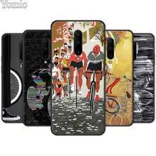 Black Case for Oneplus 7 7 Pro 6 6T 5T Soft TPU Cover Shell for Oneplus 7 7Pro Silicone Phone Case BIKE CYCLING