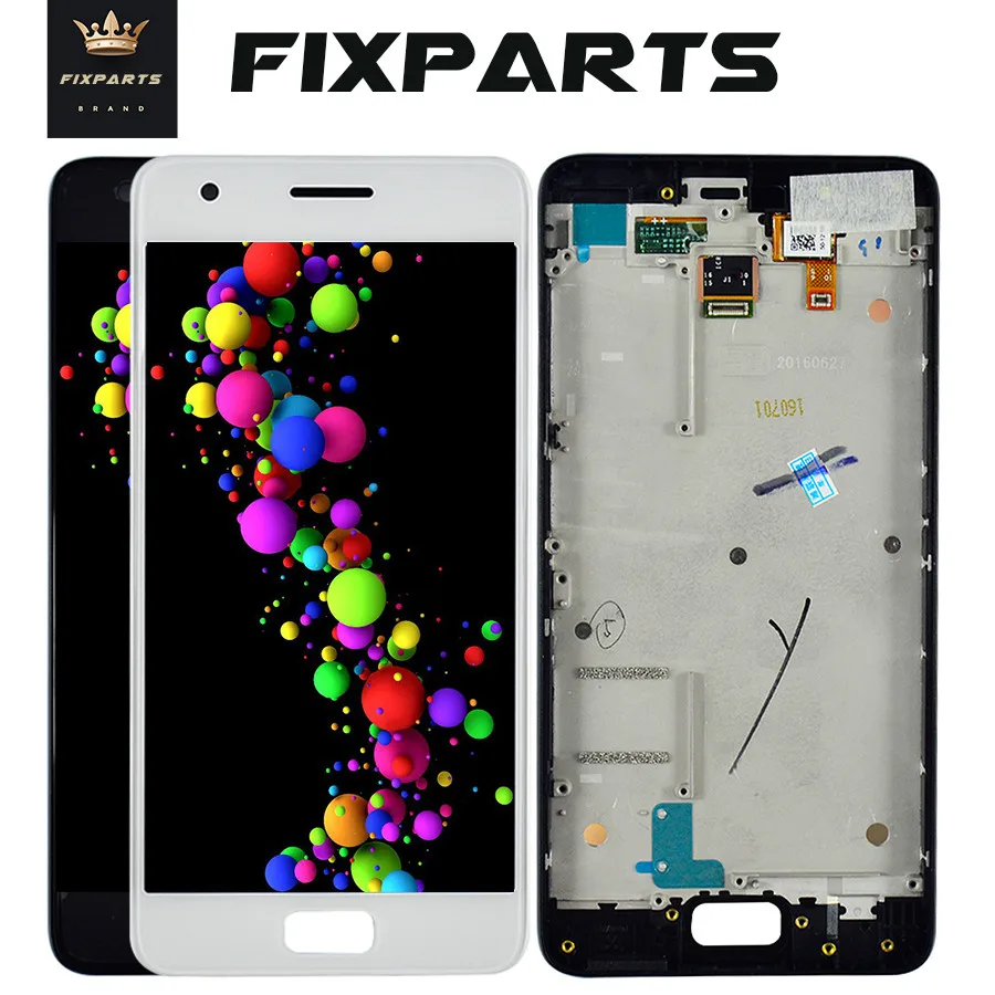 

Tested Well 5.0"LCD Lenovo ZUK Z2 LCD Display Touch Screen Digitizer Assembly With Frame For Lenovo ZUK Z2 LCD Replacement Parts