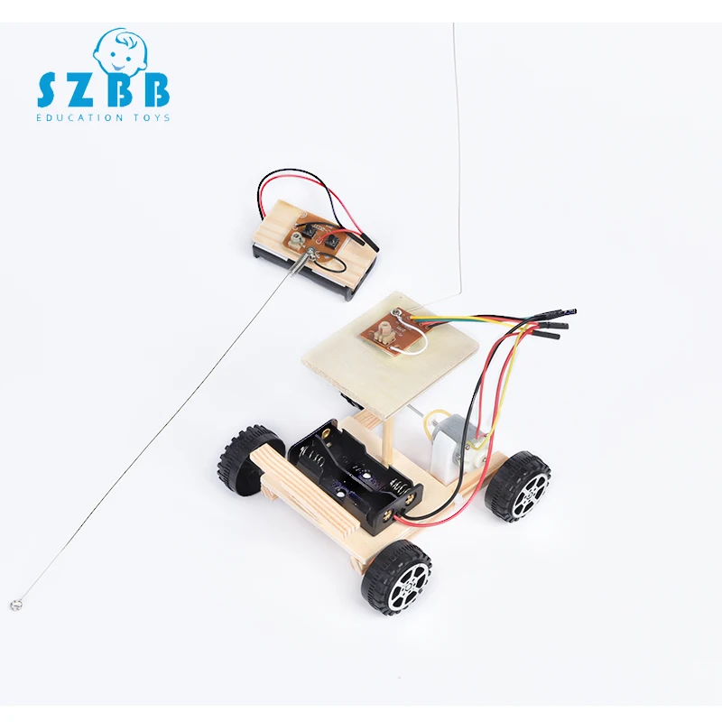 

SZ STEAM Science Toys Diy Machine Wireless Remote Control Toys Racing Developing Intelligent STEM Electric Toy Car Birthday Gift