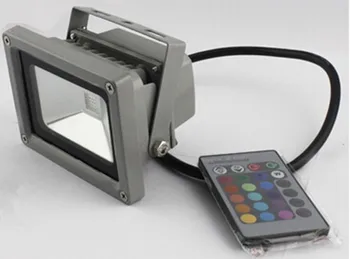 

LED IR remote control RGB Cast light Floodlight spotlights colorful outdoor advertising Exterior decoration 220V 10W 20W 30W 50W