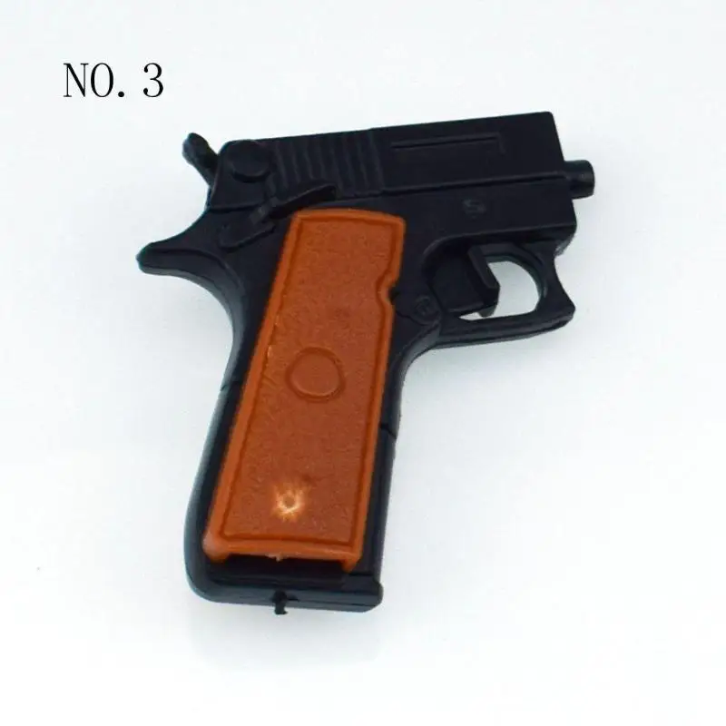 Пластик сборки пистолет с резиновой лентой шутер съемки Пистолеты детские игрушки подарок аксессуары для игрушечного пистолета открытый