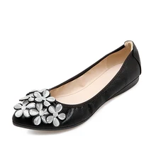 Новинка года; женская обувь на толстой резиновой подошве с цветами и стразами; женская обувь на плоской подошве; слипоны на платформе; повседневные женские ботинки-лоферы; Прямая поставка