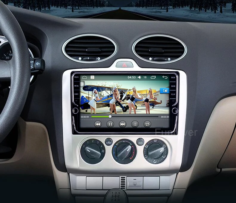 Discount Funrover 8" IPS Android 8.0 Car Dvd Gps multimedia For Ford Focus 2 Wifi video player in dash radio tape recorder rds stereo usb 10